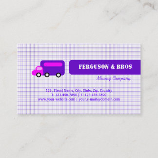 Purple Truck Business Card