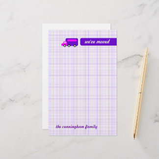 Purple Truck Stationery
