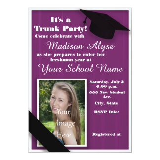 Examples Of Trunk Party Invitations 6