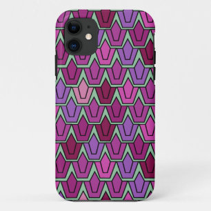 Purple Tulip Field  iPhone 11 Case