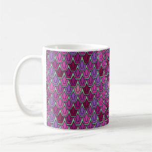 Purple Tulip Field Coffee Mug