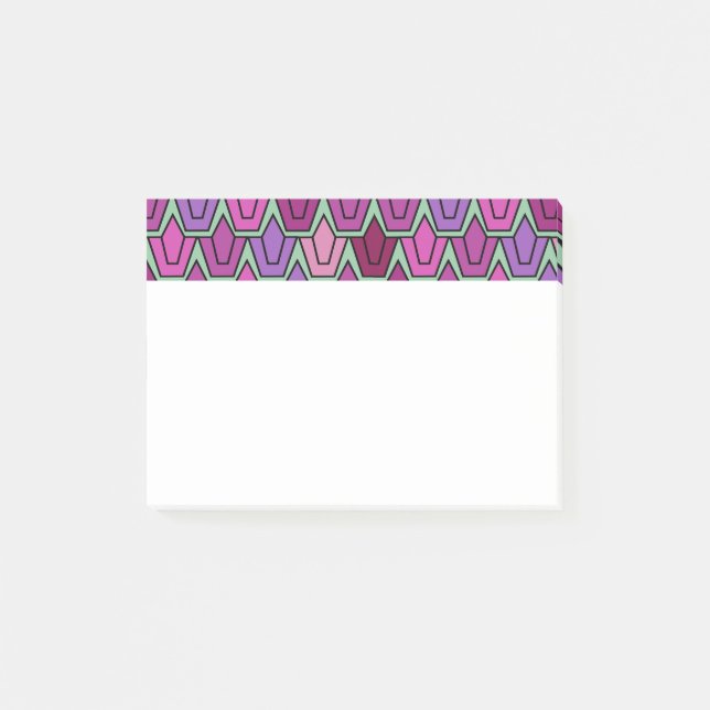 Purple Tulip Field  Post-it Notes (Front)