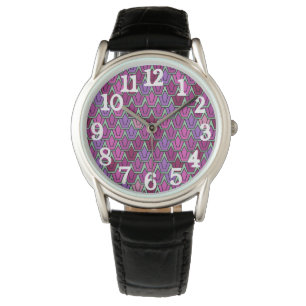 Purple Tulip Field Watch