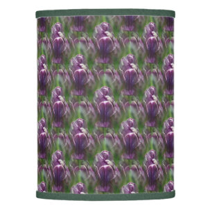 Purple Tulip Flower Nature Pattern   Lamp Shade