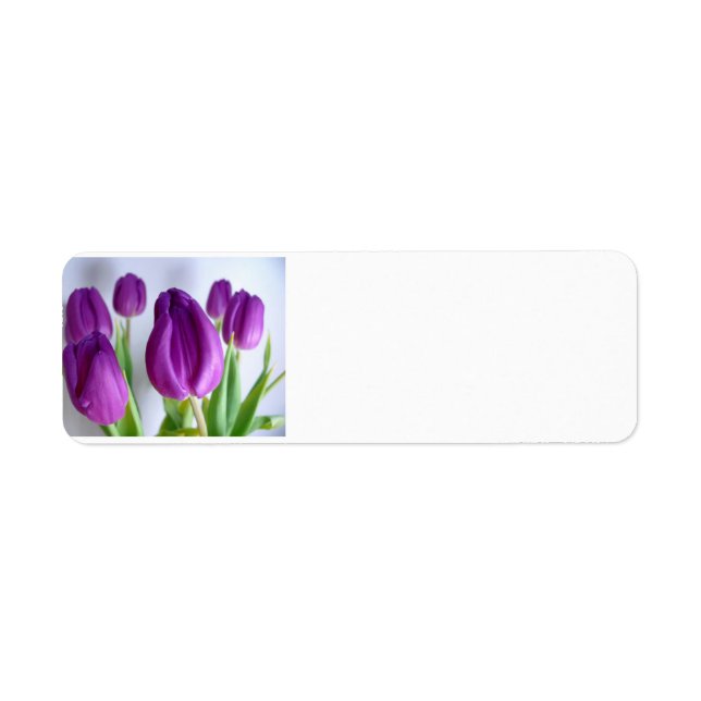 Purple Tulip Label (Front)