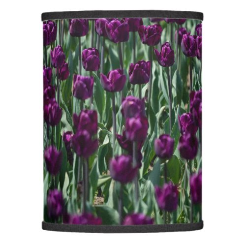 Purple Tulip Lamp Shade