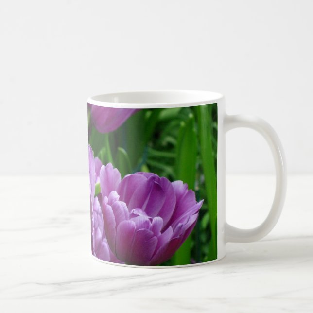 Purple Tulip Mug (Right)