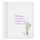 Purple Tulips Cards (Inside (Right))