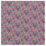 Purple Tulips Design Fabric