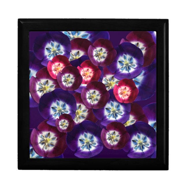 Purple Tulips  Gift Box (Front)