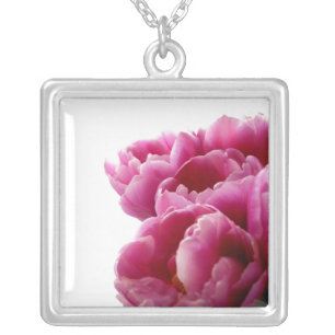 Purple Tulips Necklace