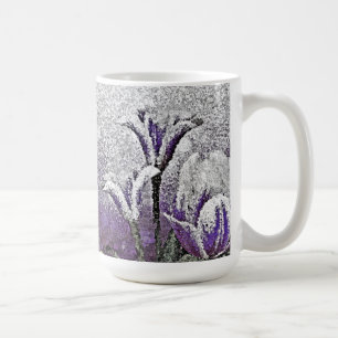 Purple Tulips - Painting Art Mug