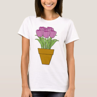 Purple Tulips T-Shirt