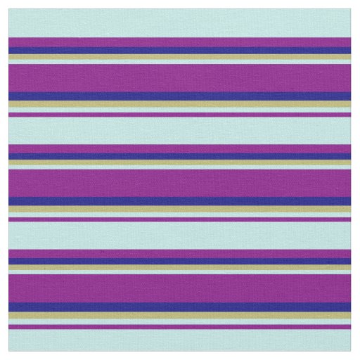 Purple, Turquoise, Dark Khaki, and Blue Colored Fabric