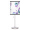 Purple turquoise elephant girl Lamp, Table Lamp