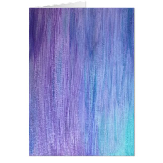 Purple Turquoise Fusion Cards (Front)