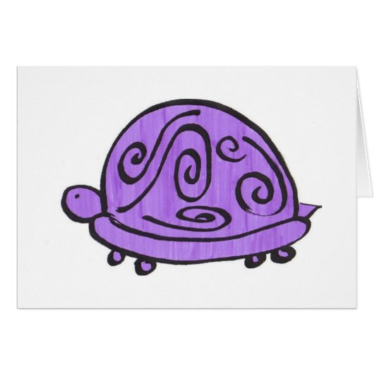 Purple Turtle (Front Horizontal)