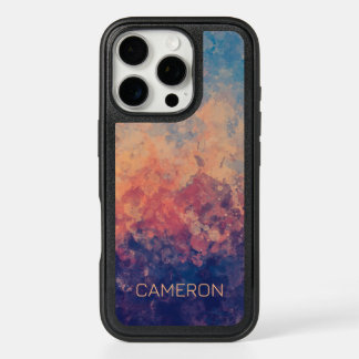 Purple Twilight on a Lake iPhone 16 Pro Case