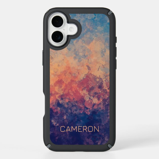 Purple Twilight on a Lake Speck iPhone Case (Front)