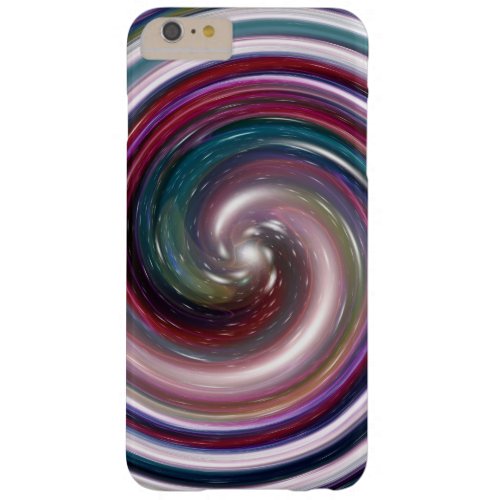 Purple Twirl Galaxy Nebula Barely There iPhone 6 Plus Case