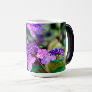 Purple Twist and Shout Hydrangea Flower Color Morph Mug