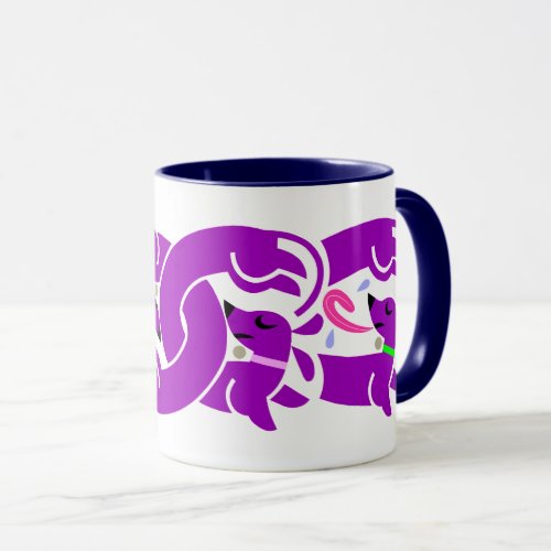 Purple Twisted Doxies Mug