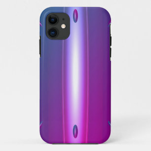 Purple UFO Metallic-like iPhone 11 Case