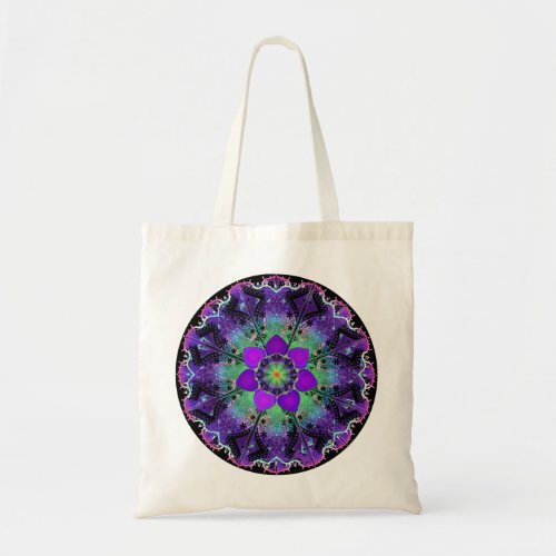 Purple Umbrella  Hearts Tote Bag