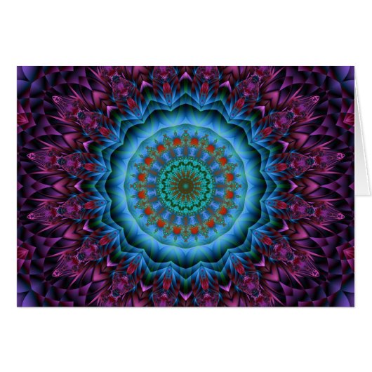 Purple Unfolding Cards (Front Horizontal)
