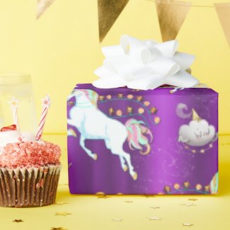 Purple Unicorn Christmas