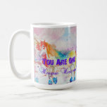Purple Unicorn Unicorns Watercolor Name Mug<br><div class="desc">Purple Unicorn Unicorns Watercolor Name Mug. An original design from my watercolors.</div>