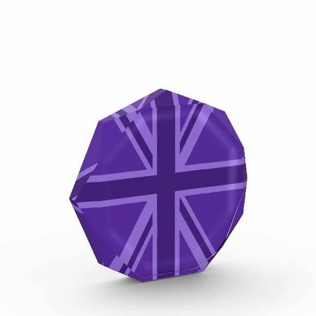 Purple Union Jack Design Award (Left)
