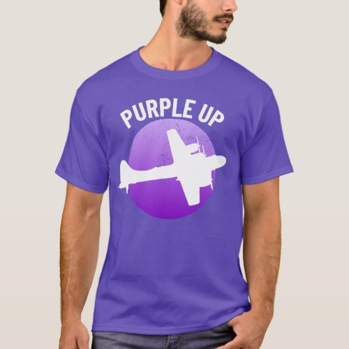Purple Up B29 Superfortress Military Kid Boys B_29 T_Shirt