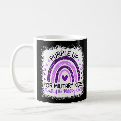 Purple Up For Military Kids Cool Month Of The Mili Coffee Mug