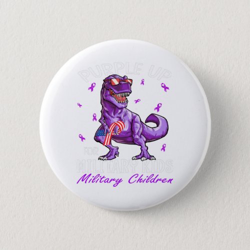 Purple Up For Military Kids Military Child Month Button