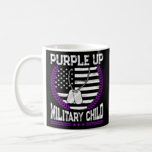 Purple Up For Military Kids  Military Child Month  Coffee Mug