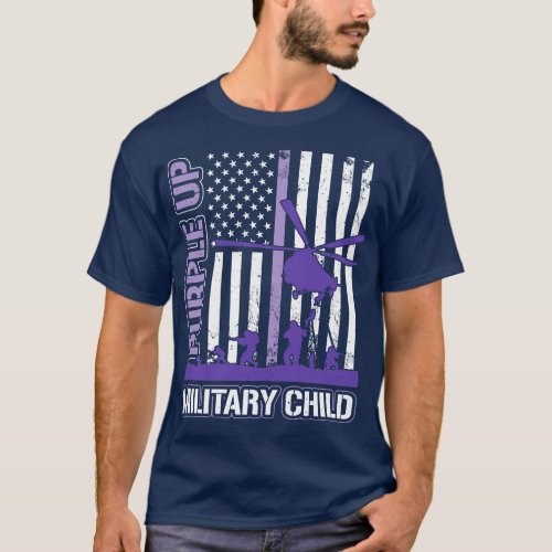 Purple Up for Military Kids T_Shirt