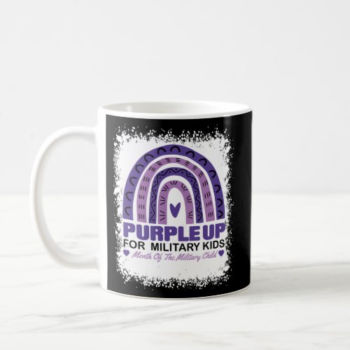 Purple Up For Military Month Of The Military Child Coffee Mug