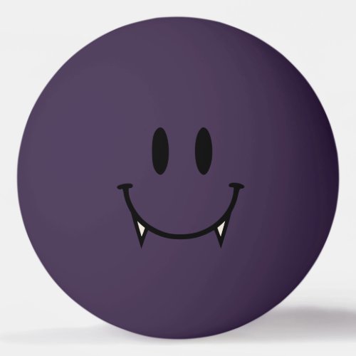 Purple Vampire Ping Pong Ball