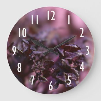 Purple Variation Wall Clock by GetArtFACTORY at Zazzle