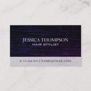 Purple Velvet Business Card
