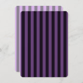 Purple Vertical Stripes Customize This! (Front/Back)
