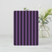 Purple Vertical Stripes Customize This! (Standing Front)