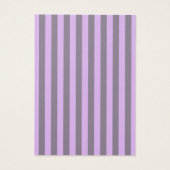 Purple Vertical Stripes Customize This! (Back)