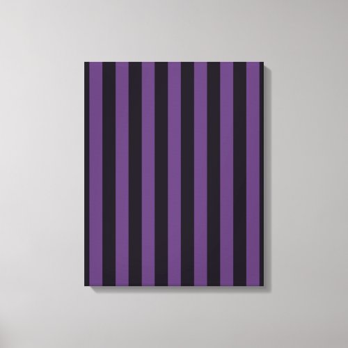 Purple Vertical Stripes Customize This Canvas Print