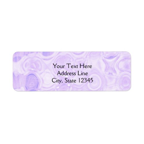 Purple Vintage Retro Glamour Fashion Circle Labels