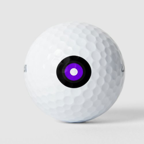 purple vinyl record golf balls