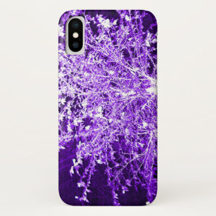 Purple Violet Abstract Tree Branches iPhone 5 Case
