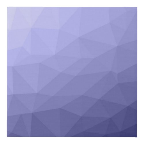 Purple violet  blue mesh ombre geometric pattern faux canvas print