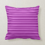 [ Thumbnail: Purple & Violet Colored Pattern Throw Pillow ]